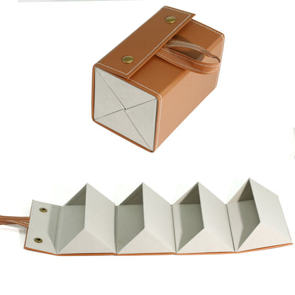 👓 Multiple Glasses Leather Storage Case – Holds Multiple Pairs, Scratch & Crush Proof