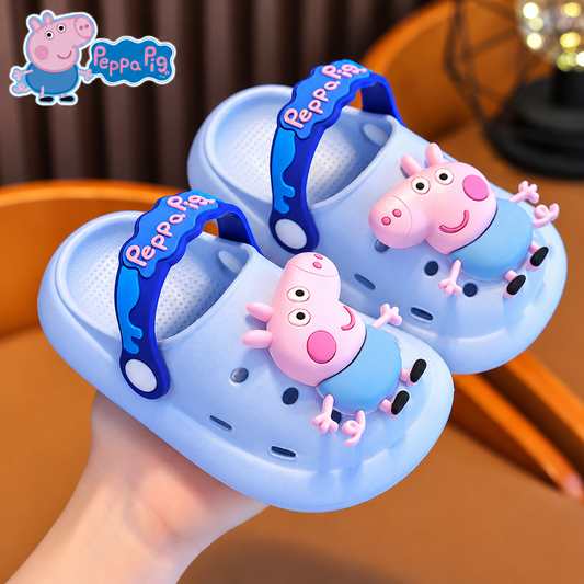 Kids’ Cartoon Pig Lightweight Clog Sandals