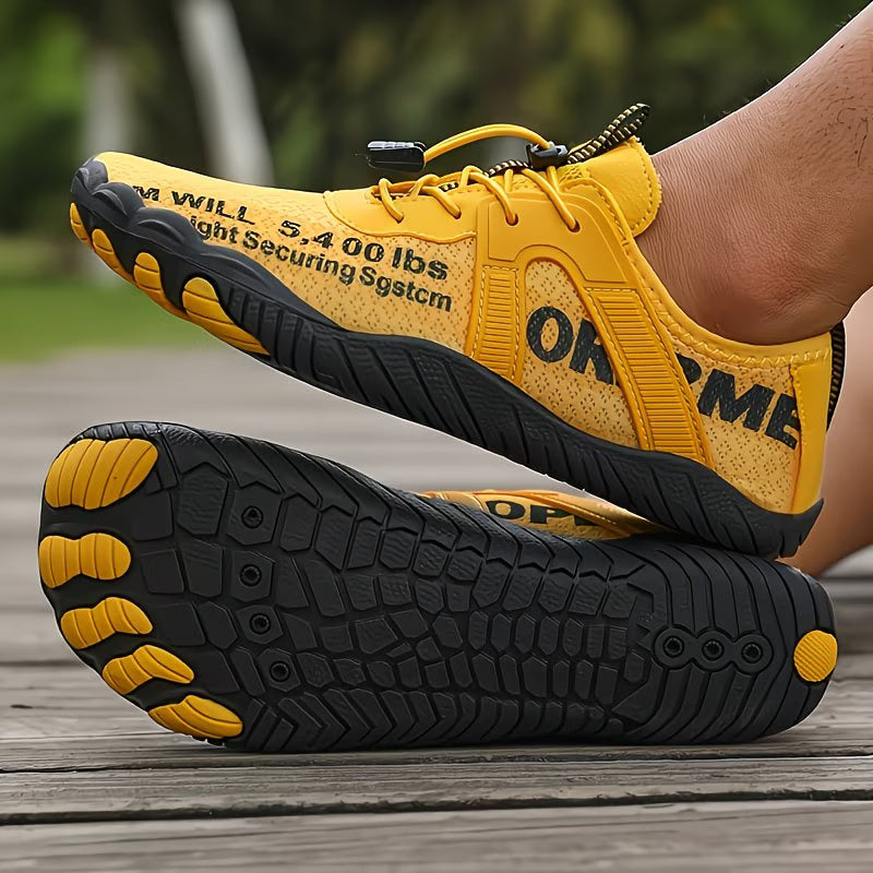 Men's Lightweight Quick-Dry Water Shoes – Non-Slip PU Sole