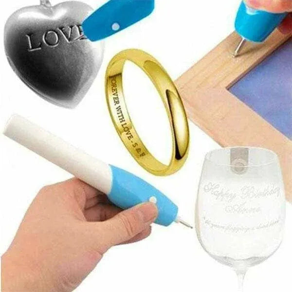 Cordless DIY Electric Engraving Pen（No Battery)