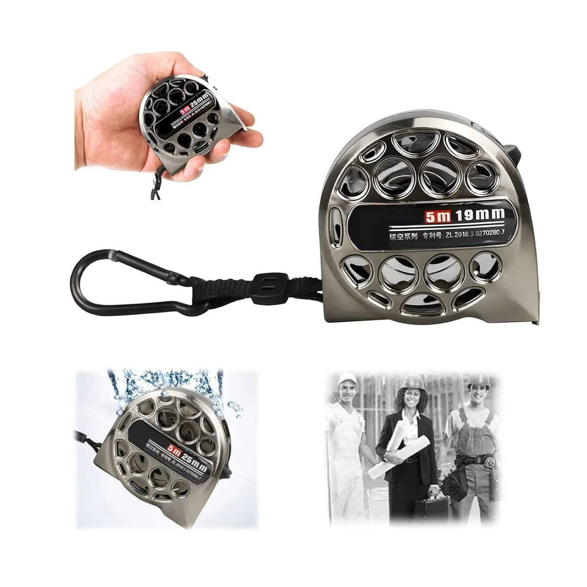 Waterproof Stainless Steel Measuring Tape
