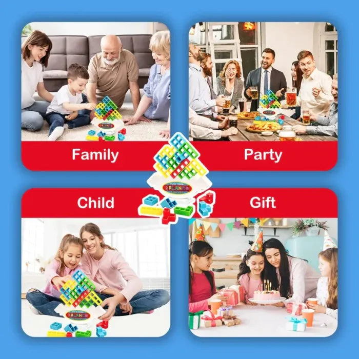 Swing Stack High Child Balance Toy