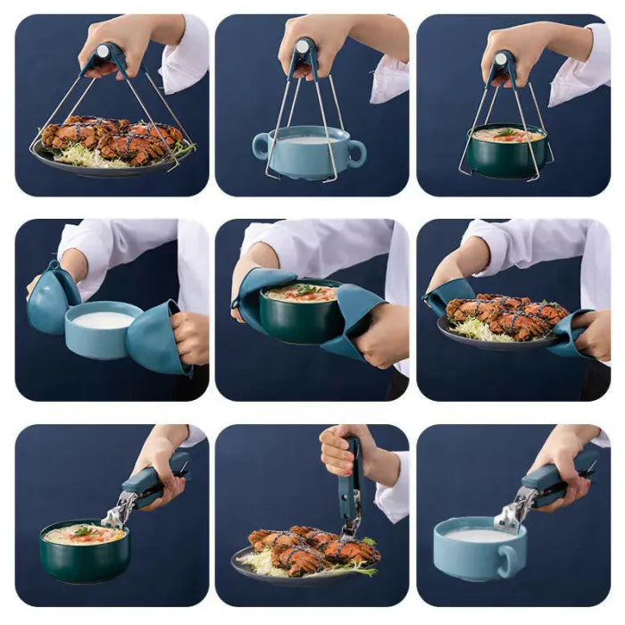 3PCS Anti-Scald Clip Set for Hot Pots and Dishes