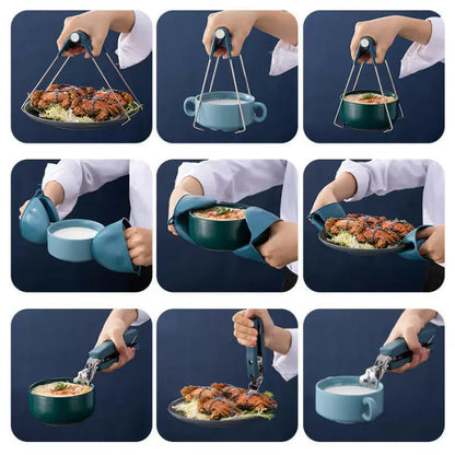 3PCS Anti-Scald Clip Set for Hot Pots and Dishes