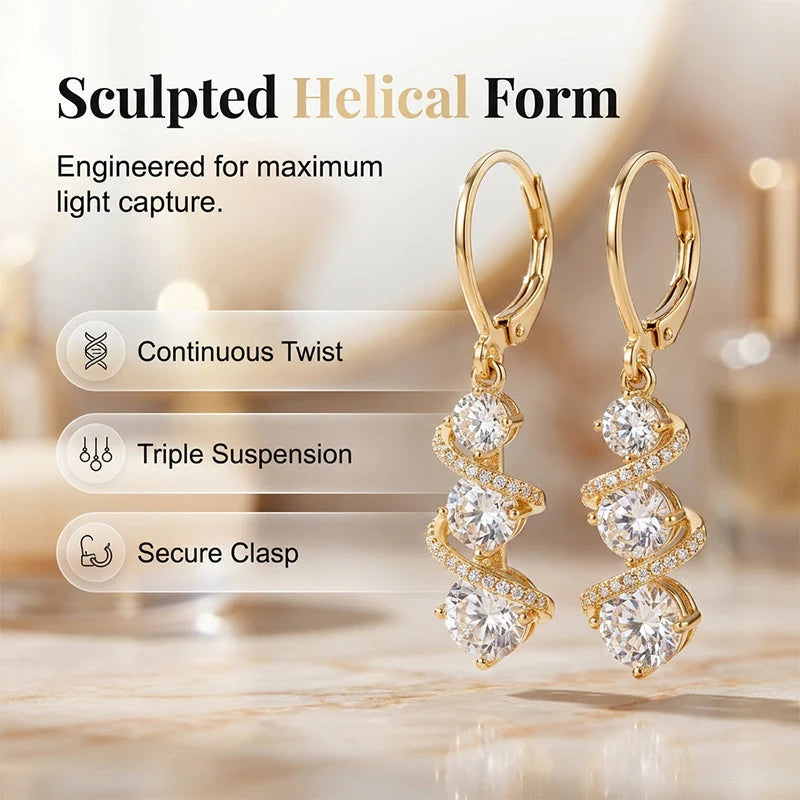 High-Quality French Luxury Zircon Earrings✨