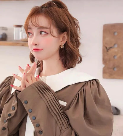 TeddyBear +Rabbit Earrings - Korean Style