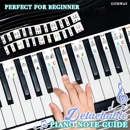 Detachable Piano Note Guide