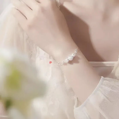 Lucky Transfer Bead Bracelet