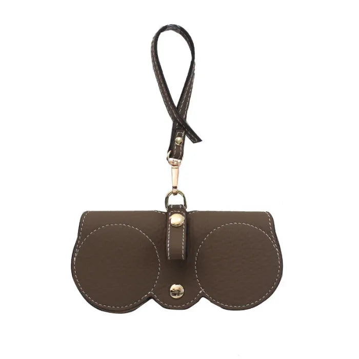 Soft PU Leather Sunglasses Bag