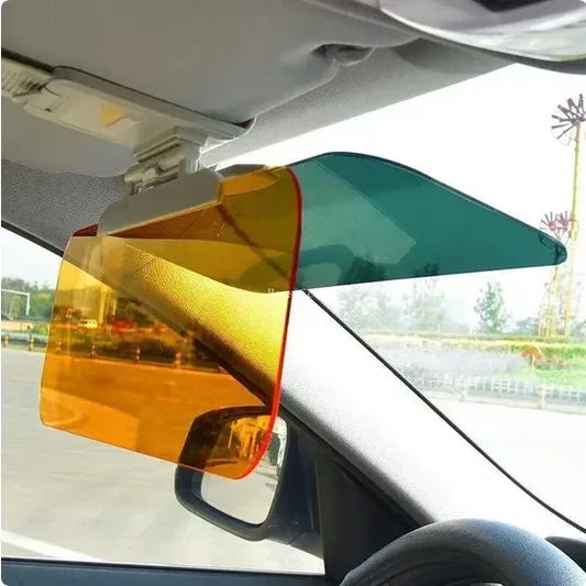 Day & Night Anti-Glare Driving Sun Visor – Universal Car Sunshade