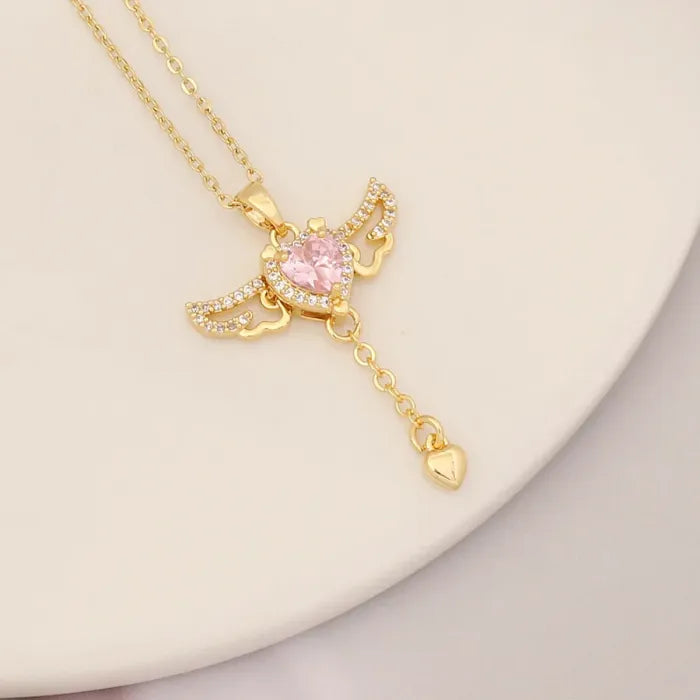 Heart Wings Necklace