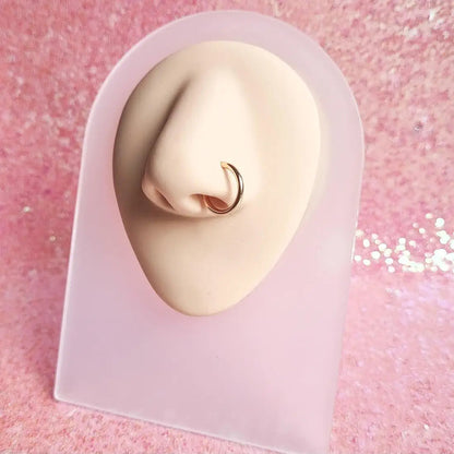 Retractable Hoop Nose/Lip/Earrings