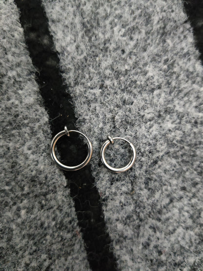 Retractable Hoop Nose/Lip/Earrings