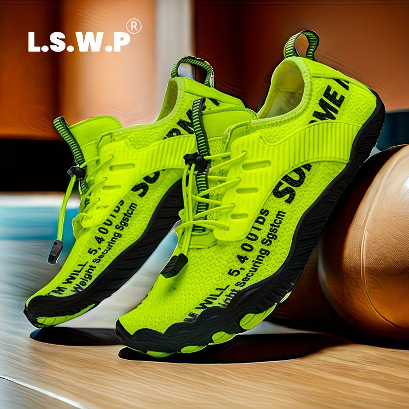 Men's Lightweight Quick-Dry Water Shoes – Non-Slip PU Sole