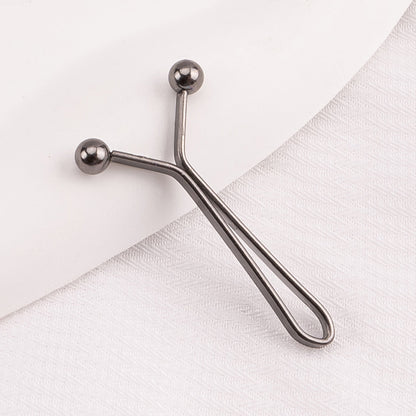 [8pcs]Adjustable U-Shaped Waist Tightening Buckles | Anti-Slip Pants Waist Clips for Better Fit