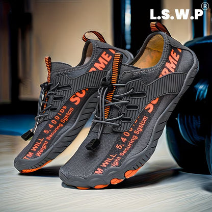 Men's Lightweight Quick-Dry Water Shoes – Non-Slip PU Sole