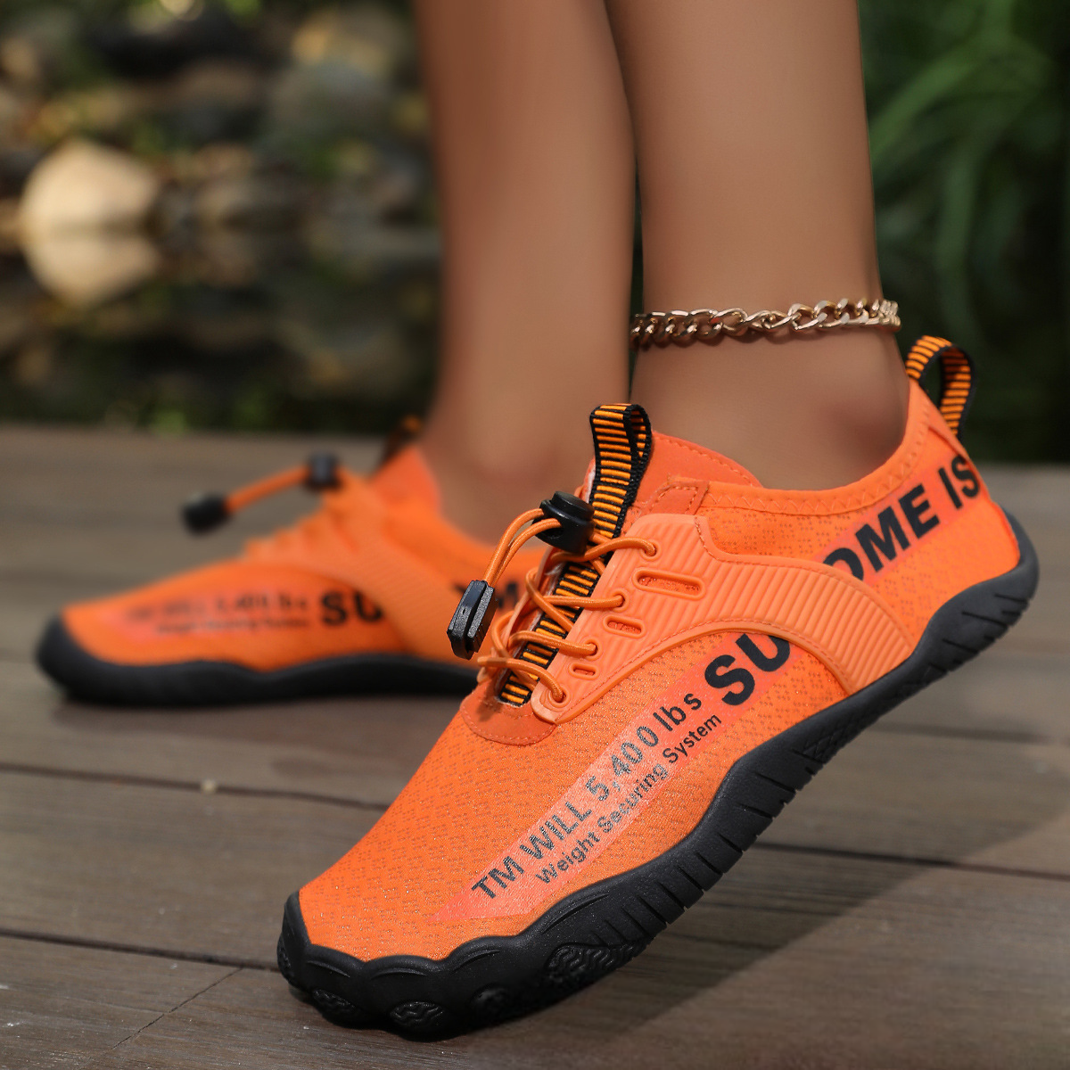 Men's Lightweight Quick-Dry Water Shoes – Non-Slip PU Sole