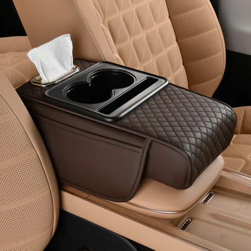 🧻Free Tissue + Car Armrest Heightening Pad (Integrated Pressurized, Multifunctional)