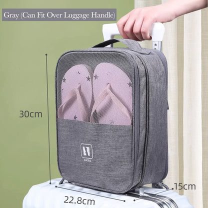 Large Capacity Shoe Bag – Portable Travel Handbag, Organizer for Storage
