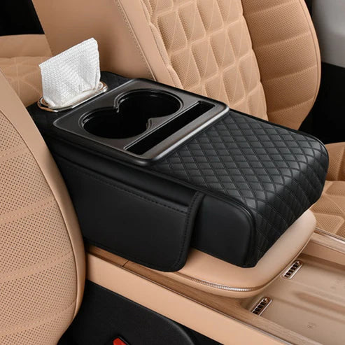 🧻Free Tissue + Car Armrest Heightening Pad (Integrated Pressurized, Multifunctional)