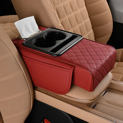 🧻Free Tissue + Car Armrest Heightening Pad (Integrated Pressurized, Multifunctional)