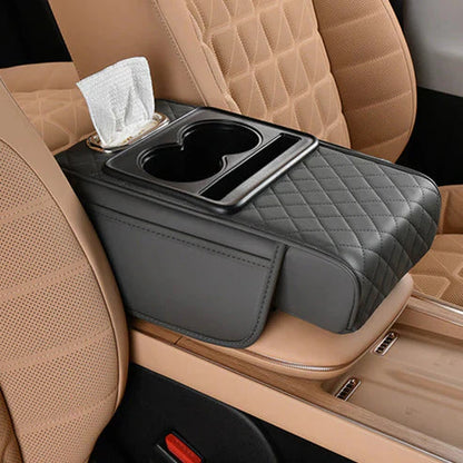 🧻Free Tissue + Car Armrest Heightening Pad (Integrated Pressurized, Multifunctional)