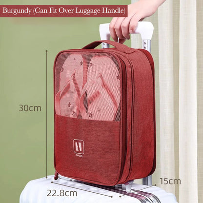 Large Capacity Shoe Bag – Portable Travel Handbag, Organizer for Storage