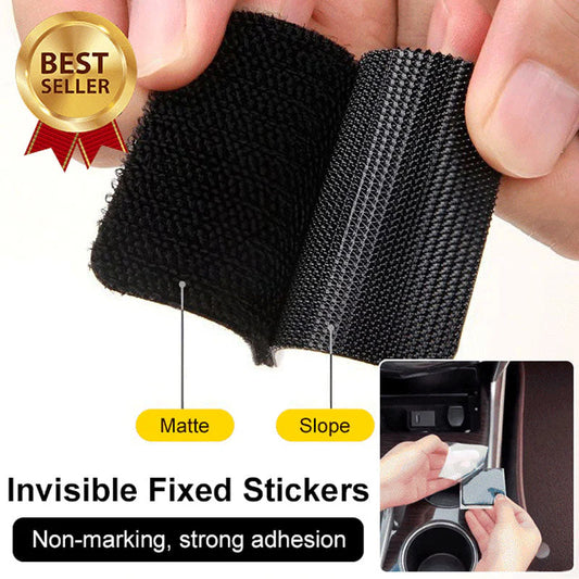 Invisible fixing sticker, double-sided adhesive Velcro