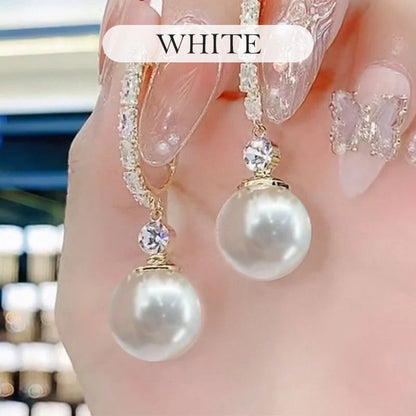 High Quality-Elegant Lightweight Pearl Drop Earrings