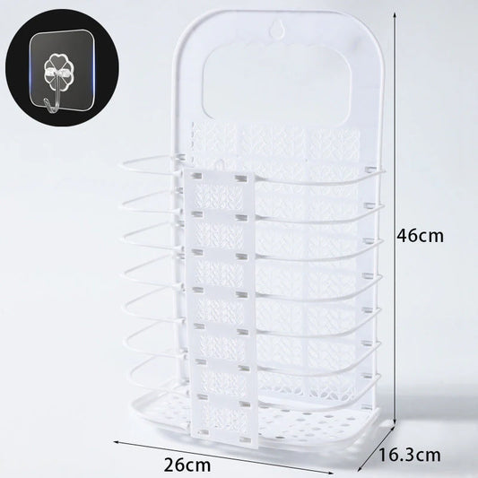 Foldable Wall-Mounted Laundry Basket