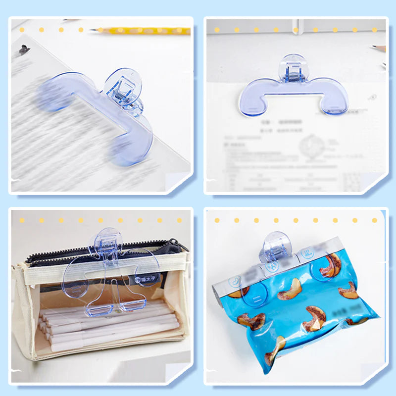 Multifunctional and Portable Transparent Book Page Holder