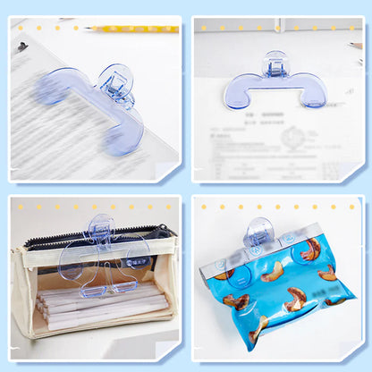 Multifunctional and Portable Transparent Book Page Holder