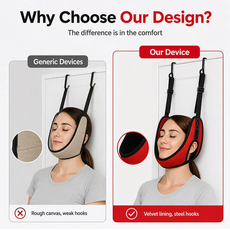 Over Door Cervical Traction Device for Neck Pain Relief