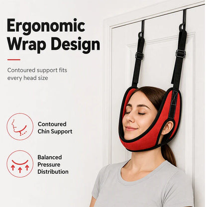 Over Door Cervical Traction Device for Neck Pain Relief