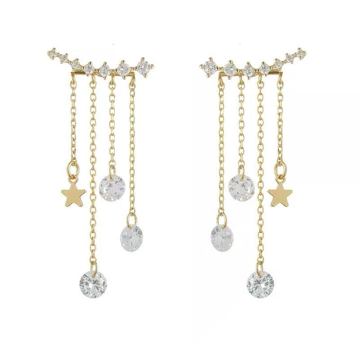 Star Tassel Earrings