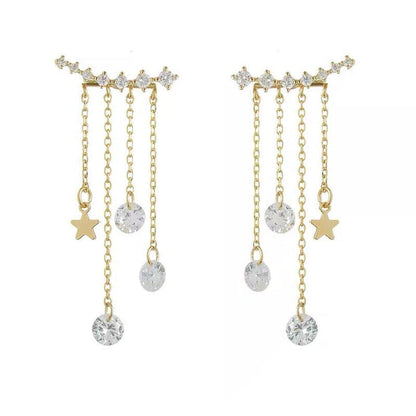 Star Tassel Earrings