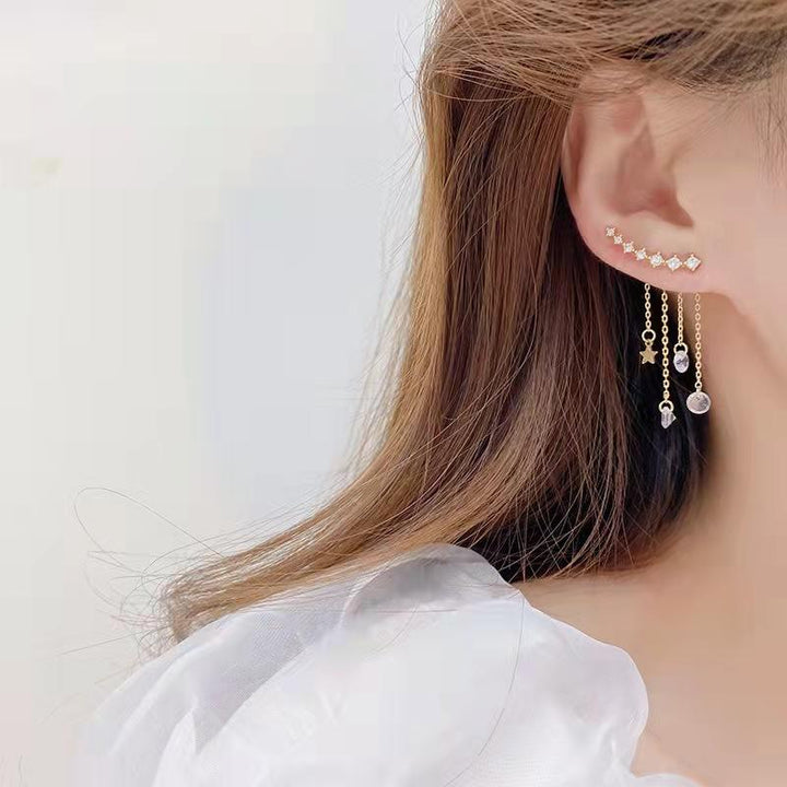 Star Tassel Earrings