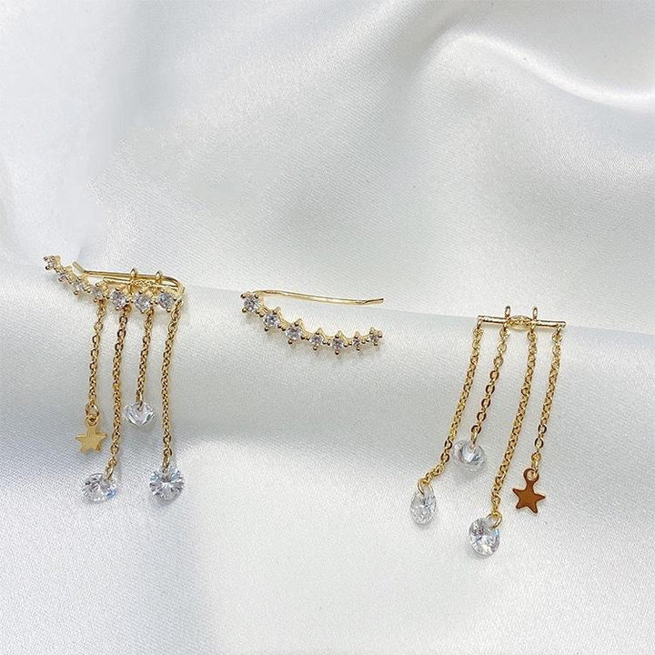 Star Tassel Earrings