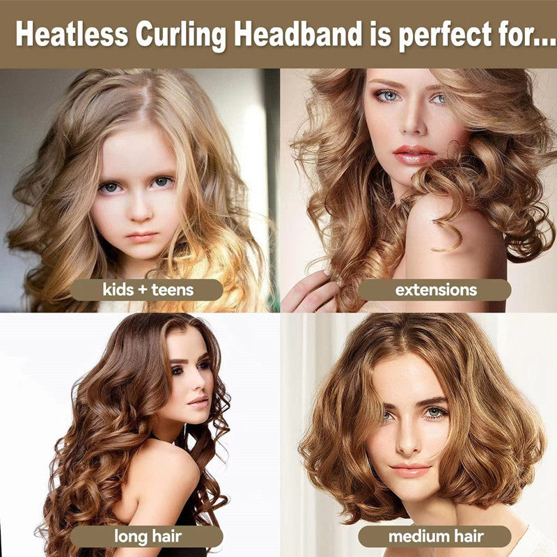 Heatless Hair Curling Rod Set
