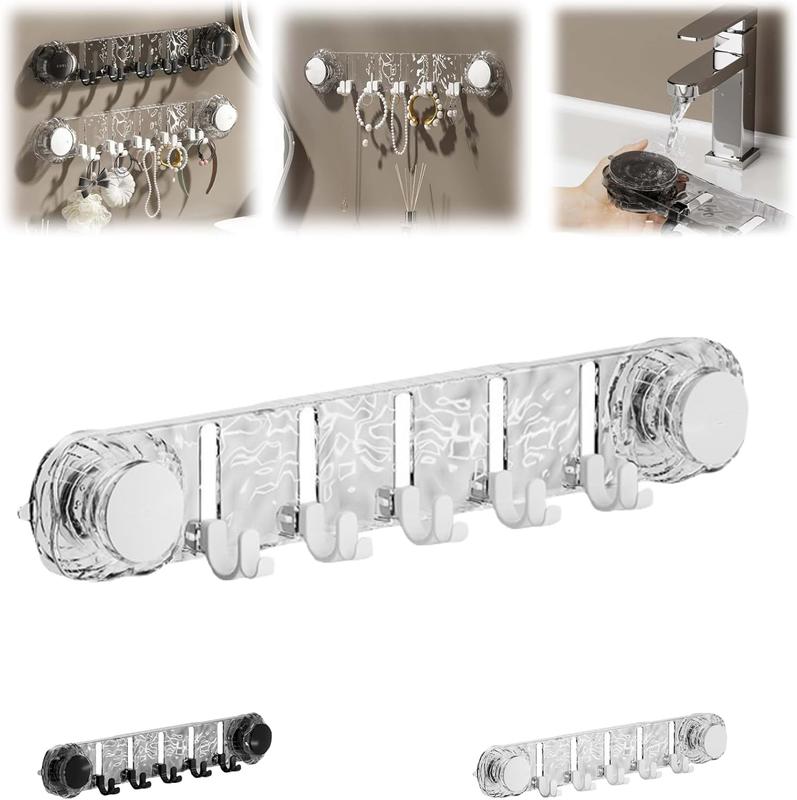 পাঞ্চলেস রোটেটিং সাকশন কাপ হ্যাঙ্গার