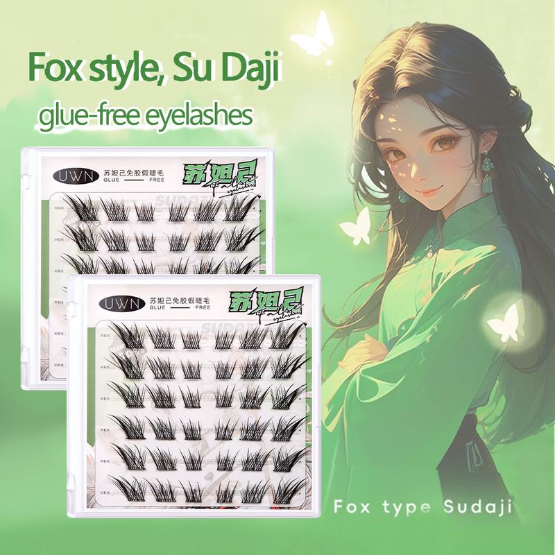 Glue-Free Foxy False Eyelashes
