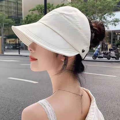 Quick-Drying Thin Sun Hat, Topless Cap