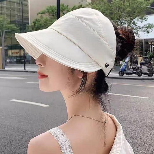 Quick-Drying Thin Sun Hat, Topless Cap