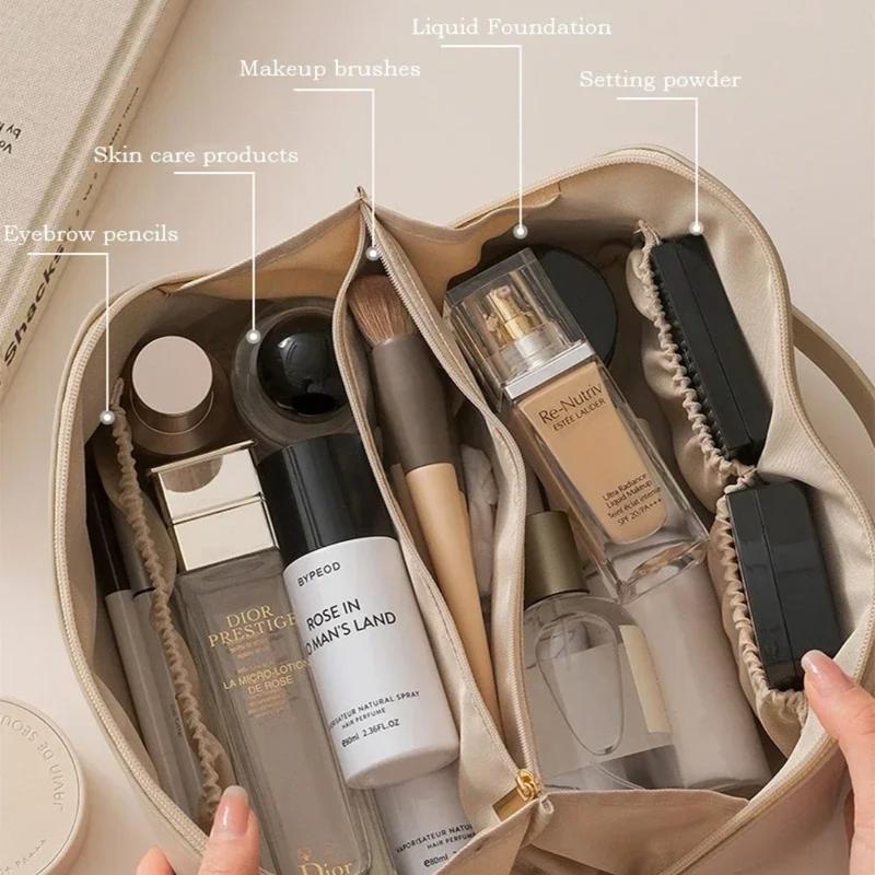 বড় ধারণক্ষমতার ভ্রমণ প্রসাধনী ব্যাগ 