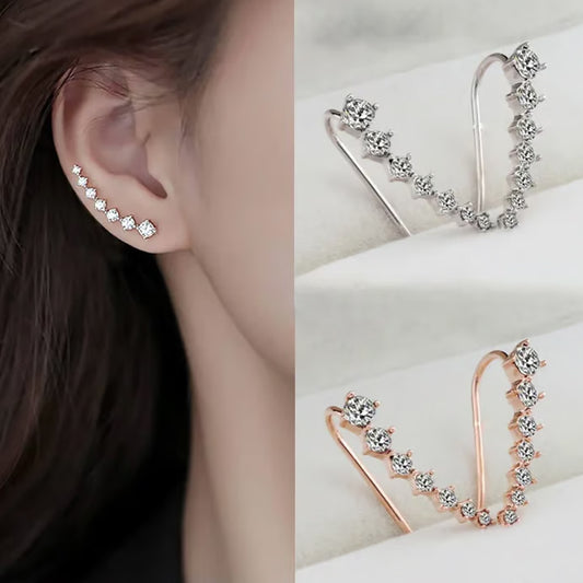 Rhinestone Long Earrings Big Dipper Constellation Jewelry