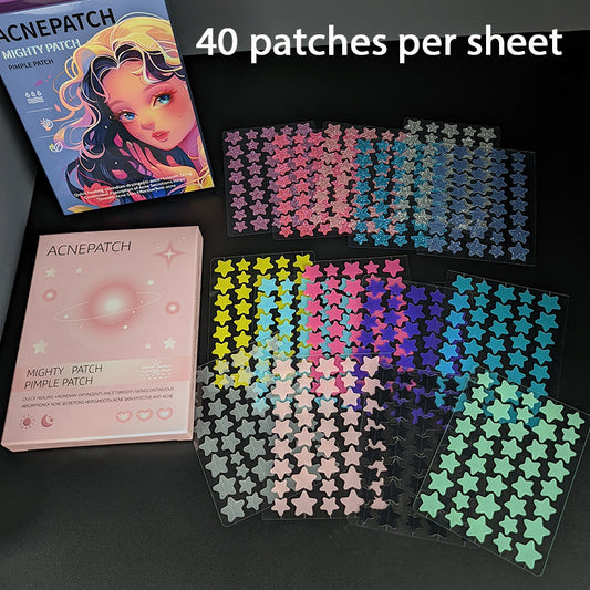 Colorful Fun Pimple Patches | Acne Stickers | Skincare Spot Treatment