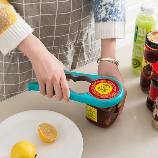 4-in-1 Jar & Bottle Opener Kitchen Tool