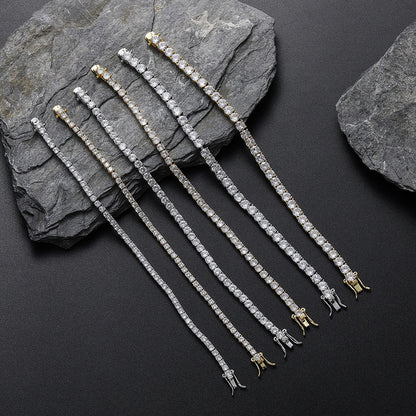 Electroplated Zircon Bracelet for Women